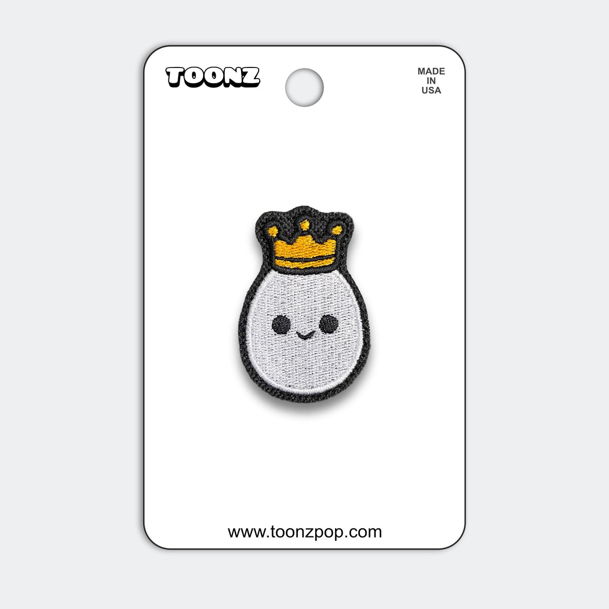 Kawaii King Egg Patch