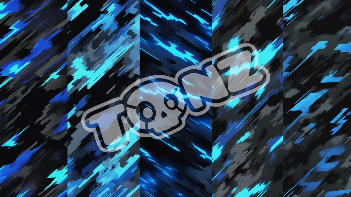 Blue Glitch Texture Pack