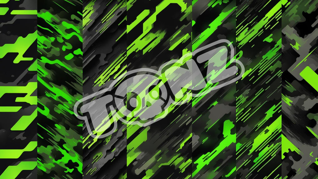 Neon Green Glitch Texture Pack