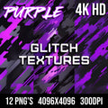 Purple Glitch Texture Pack