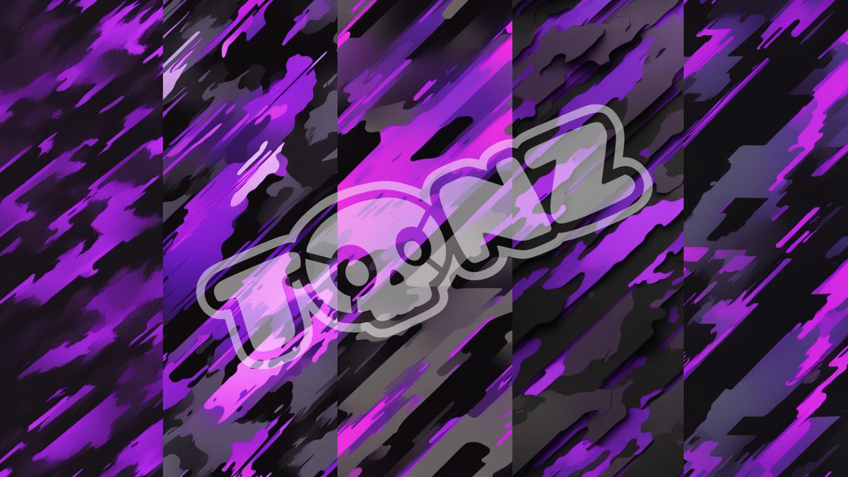 Purple Glitch Texture Pack