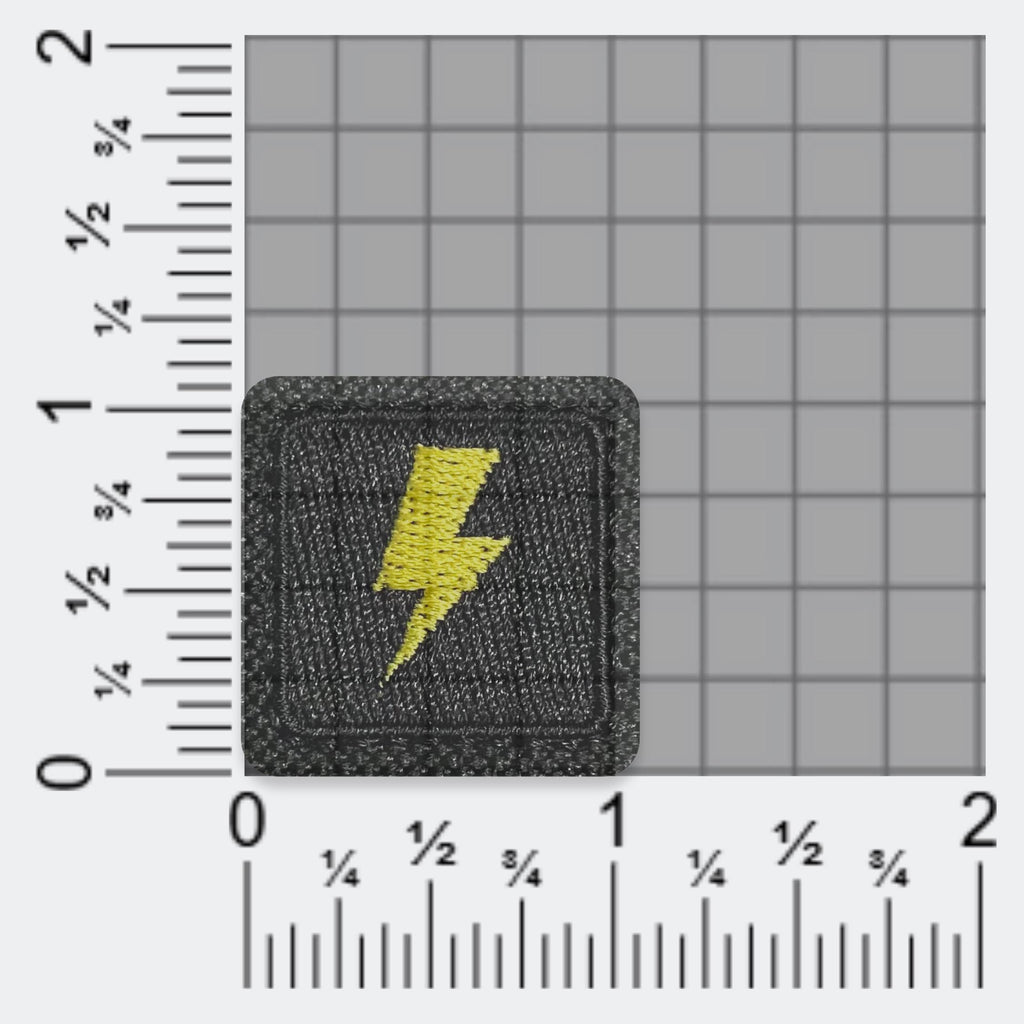 Mini Tiny Lighting Bolt Patch