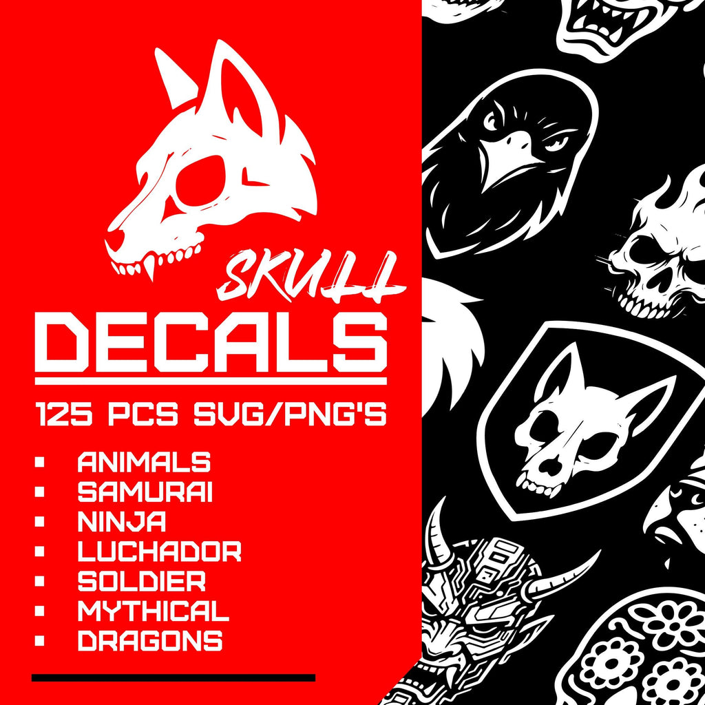 Skull Decals