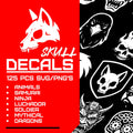 Skull Decals