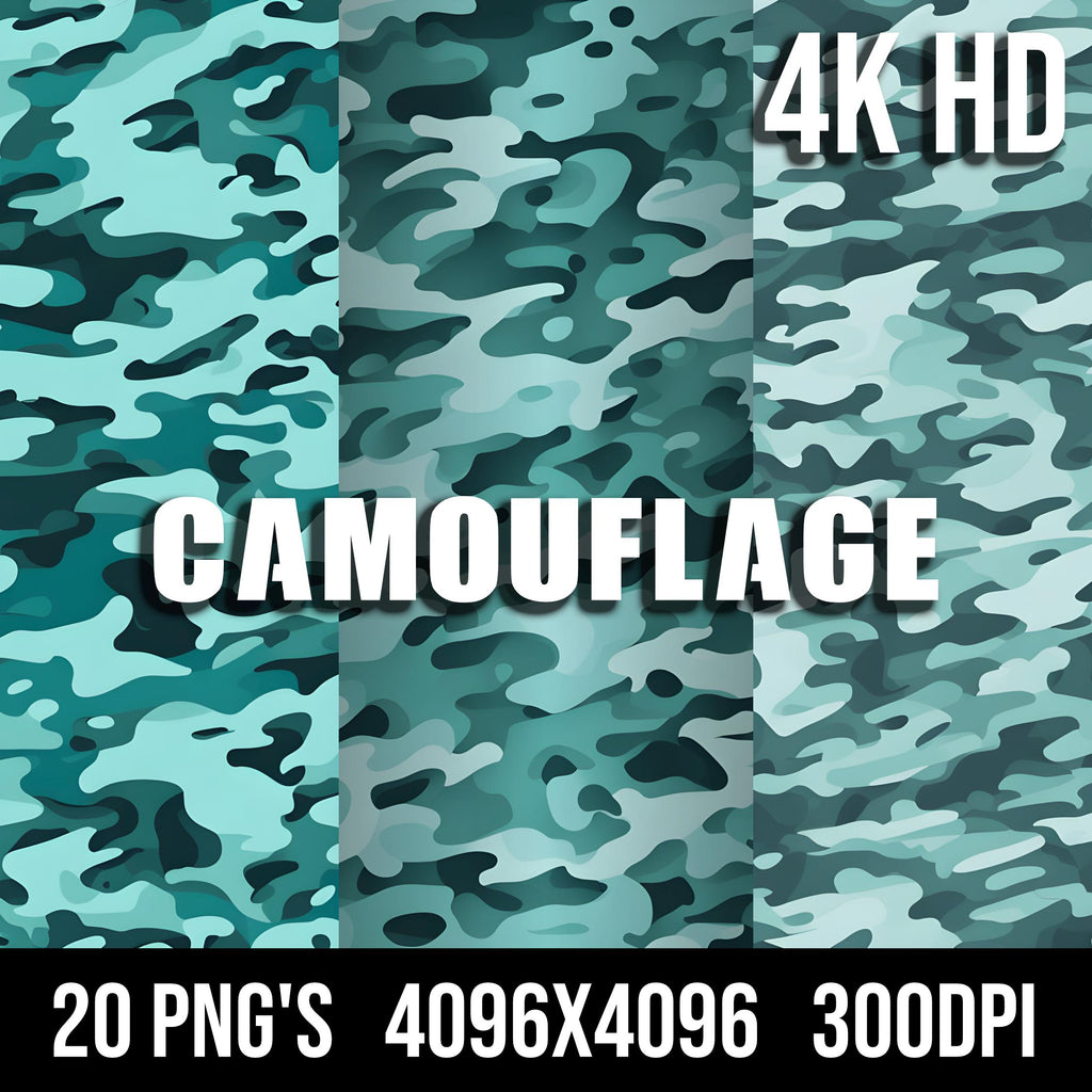 Aqua Camo Texture Pack