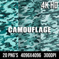 Aqua Camo Texture Pack