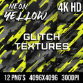 Neon Yellow Glitch Texture Pack
