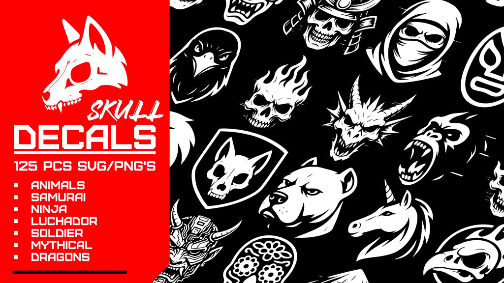 Skull Decals