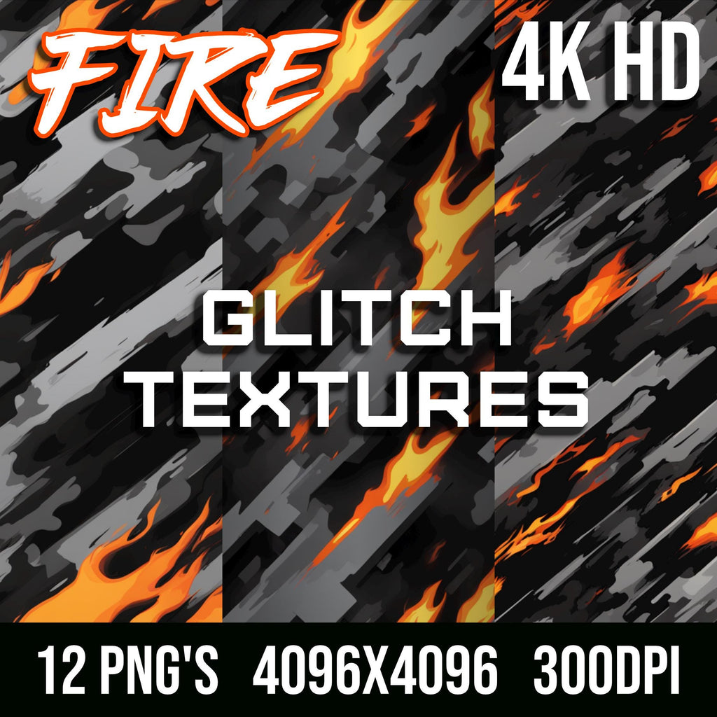 Fire Glitch Texture Pack