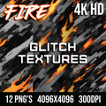 Fire Glitch Texture Pack