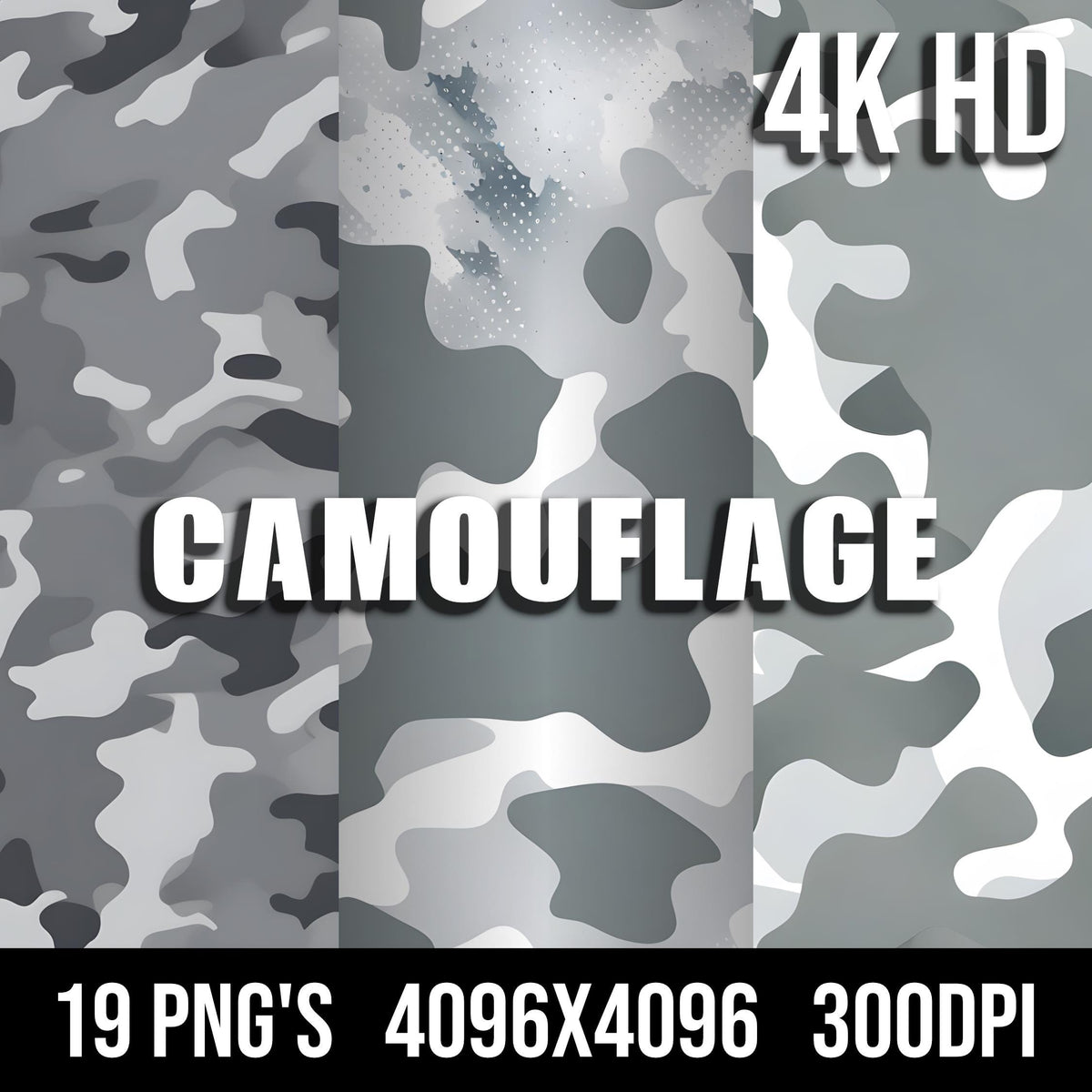 Grey Camo Texture Pack