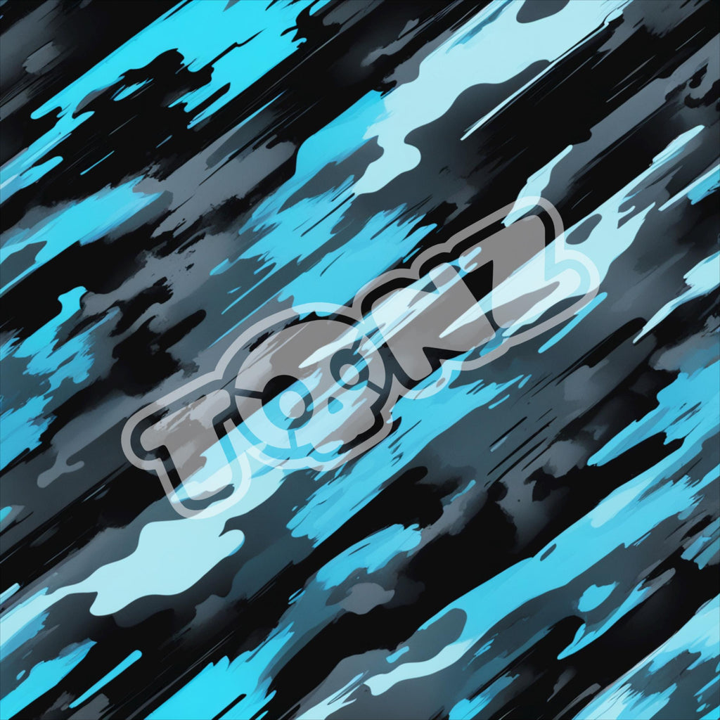 Neon Blue Glitch Texture Pack