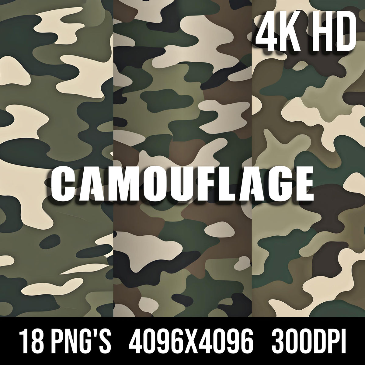 Green Camo Texture Pack