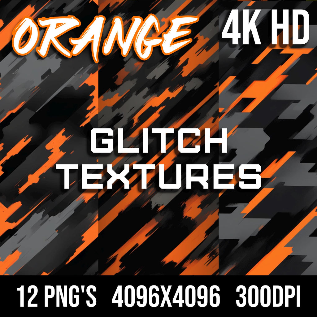 Orange Glitch Texture Pack