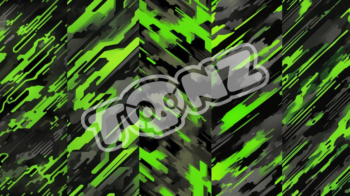 Neon Green Glitch Texture Pack