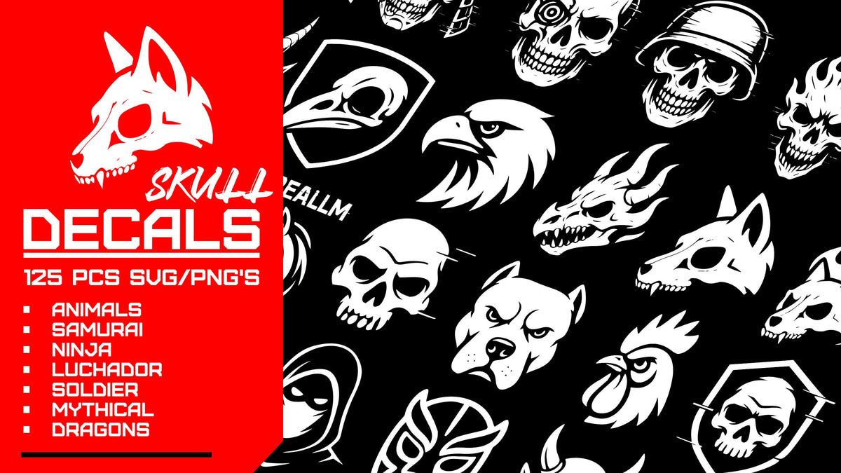 Skull Decals