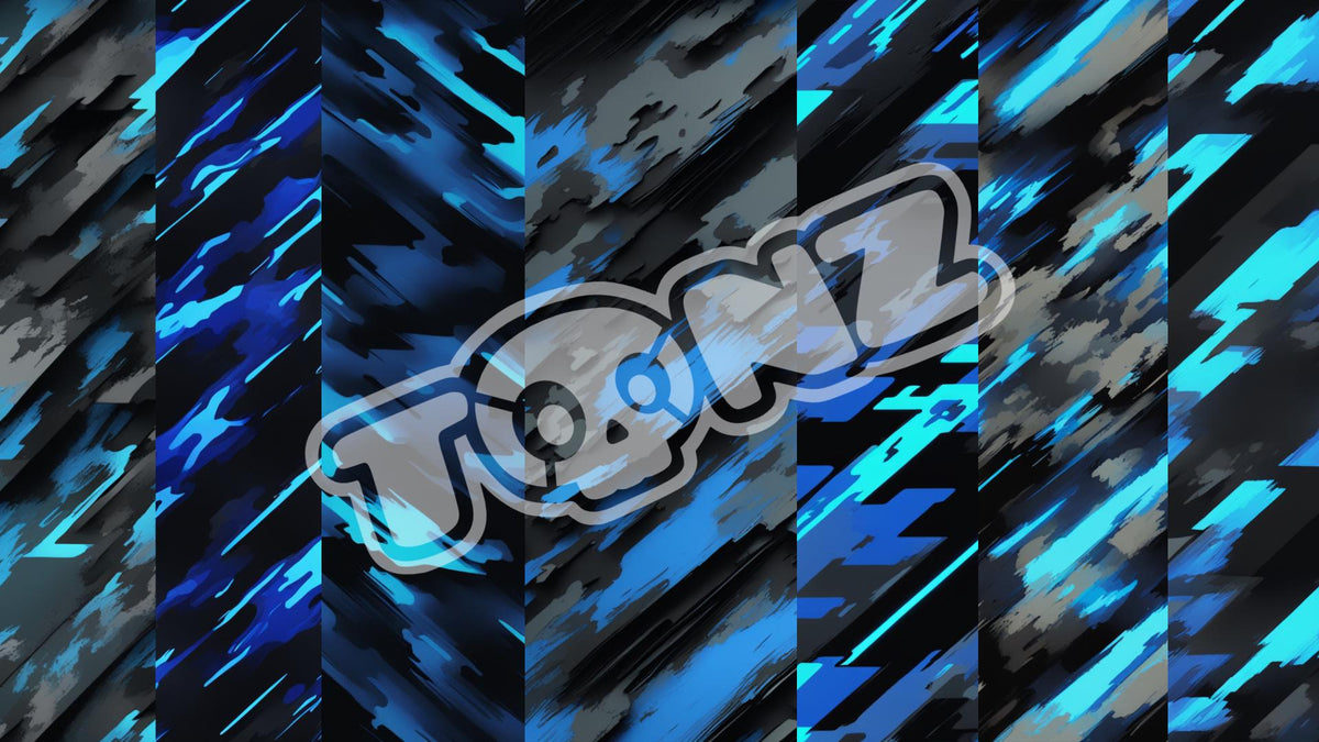 Blue Glitch Texture Pack