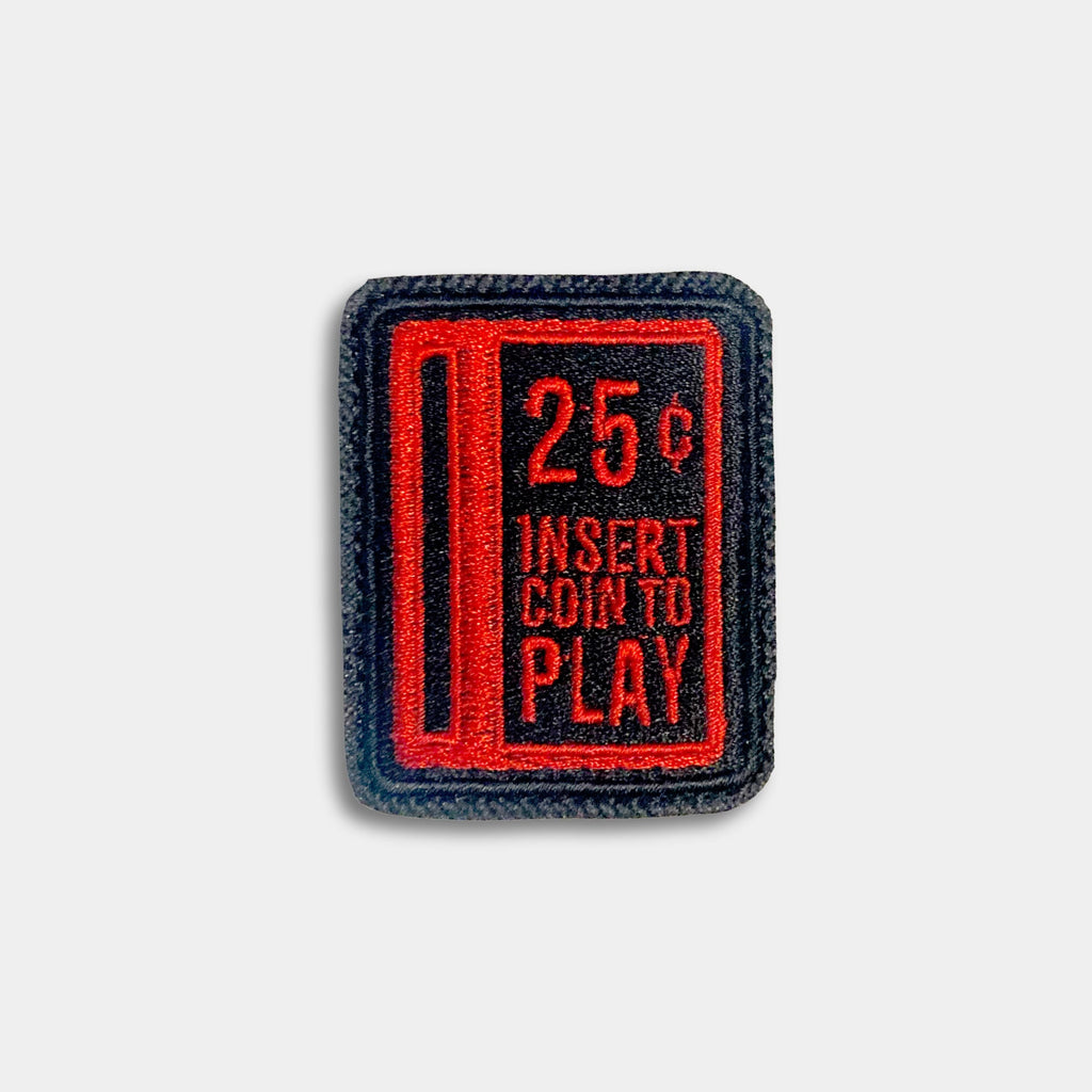 Insert Coin to Play Retro Patch
