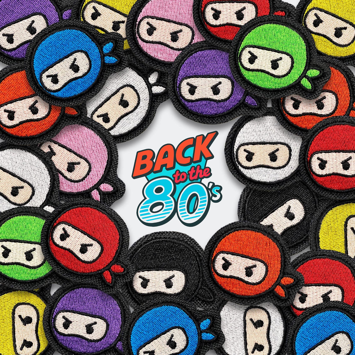 80's Mini Ninja Patch