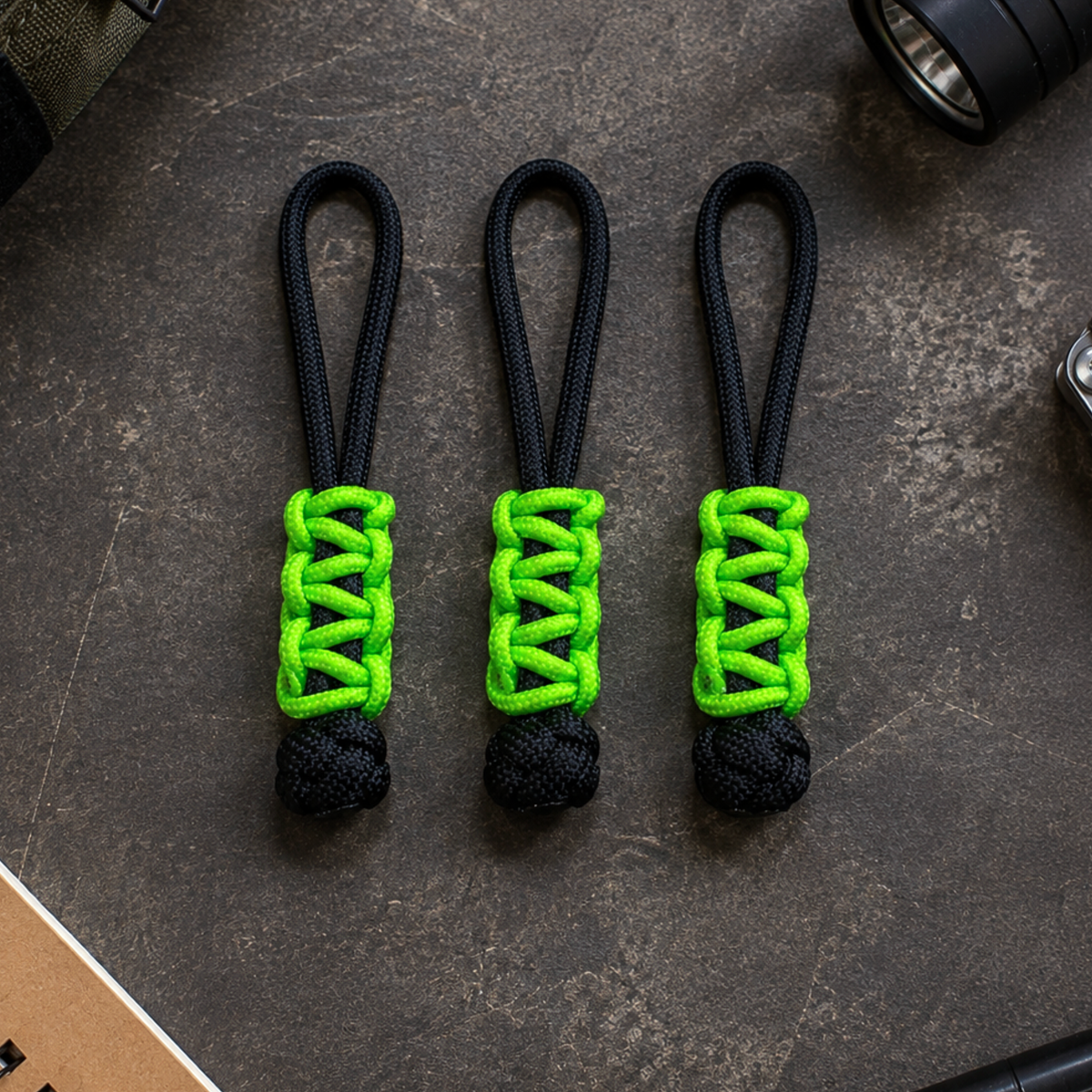 3pc Zipper Pulls